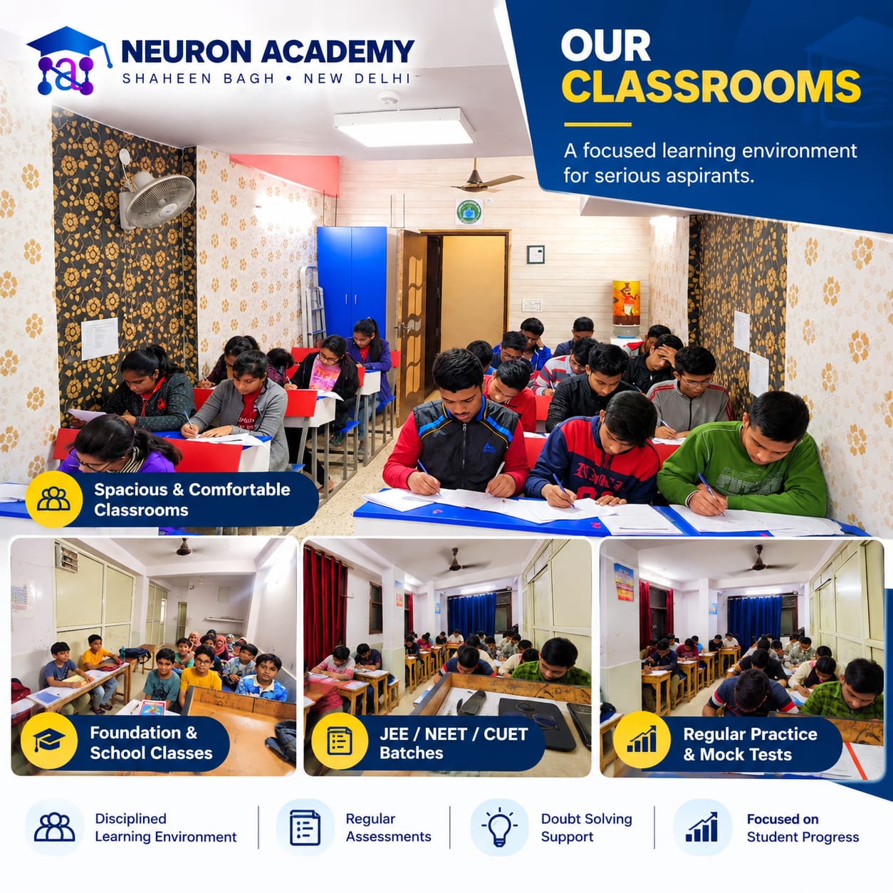 Students studying at Neuron Academy